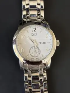 【FENDI フェンディ】2100G ビッグデイト スモセコ 稼働品のサムネイル