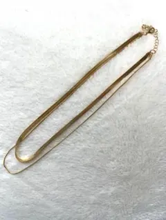【未使用・新品】ゴールド2連ネックレス