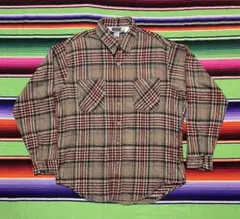 【夏だけsale!!!】⑦80s USA製 BIGMAC ネルシャツ L