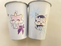 キャラクターデザイン タンブラー 2개 세트