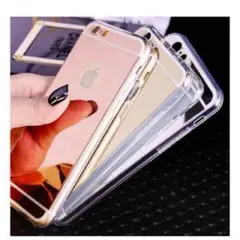 光沢ソフトカバー☆iPhone6.6s シルバー☆