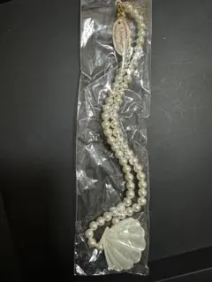 貝殻　パールネックレス