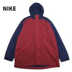 90s 00s NIKE マウンテン パーカー スウッシュ ロゴ 刺繍 XLのサムネイル