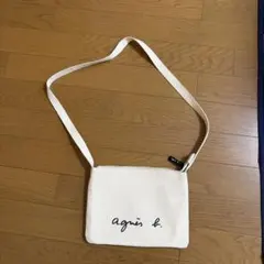 agnès b. ショルダーバッグ アイボリー