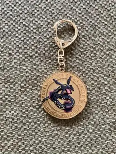 ポケモン メガスタンプラリー 黒いレックウザ キーホルダー