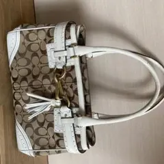 COACH モノグラム ショルダーバッグフォーマルにも