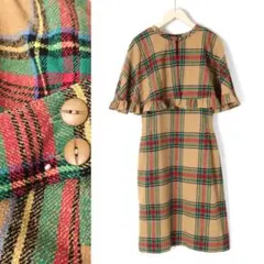 【80s レトロ】ビンテージ Pierre Cardin ワンピース/ボレロのサムネイル