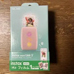 【フィルム付】FUJIFILM instax mini Link 3 ピンク