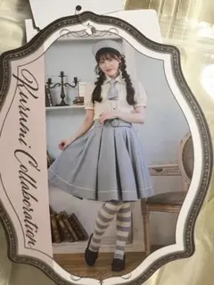 しまむら×くる実 マリンアカデミア ジャンパースカート・ブラウス 靴下 