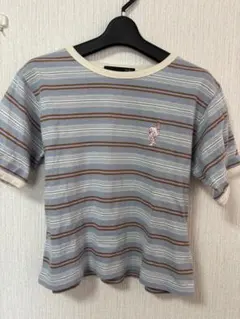 Heather ストライプ 半袖Tシャツのサムネイル