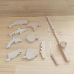 ままごと　無印良品　おもちゃ　釣り