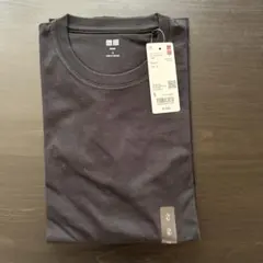 UNIQLO スーピマコットン クルーネックTシャツ ブラック S