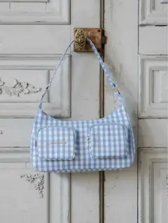 アリソンブラウンEVERYDAY GINGHAMCHECK SHOULDER - メルカリ