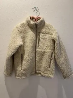 mont-bell フリースジャケット クリーム色 130cm ほぼ未使用