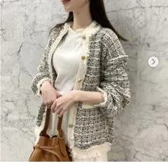 2025年最新】mila owen ジャケット ツイードの人気アイテム