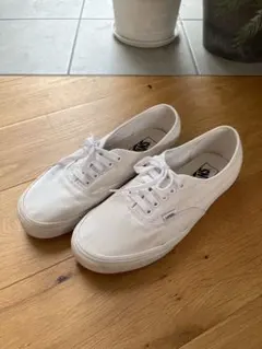 VANS バンズ オーセンティック ホワイト　US9.5 27.5cmのサムネイル