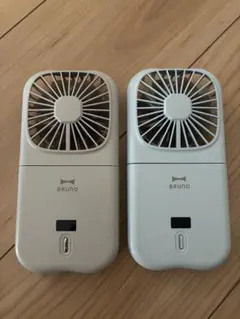 BRUNO 携帯扇風機 ハンディファン 小型 チャコール＆ライトブルー22