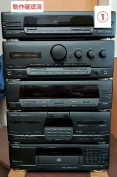 稀有な逸品】バブル期の贅沢コンポ KENWOOD【ROXY-J5】 - メルカリ