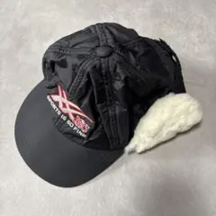 asics 耳当て付き帽子 56センチ