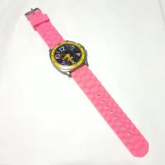 カラフル 腕時計 ピンク