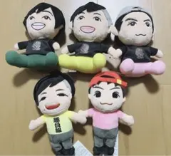 フィッシャーズ ンダホ モトキ ぺけたん ぬいぐるみ 5点セット