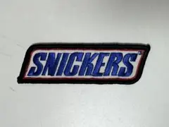 レア 当時物 SNICKERS スニッカーズ 刺繍 ワッペン パッチ