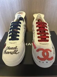 CHANEL シャネル スニーカー 限定 ファレルウィリアムス 38
