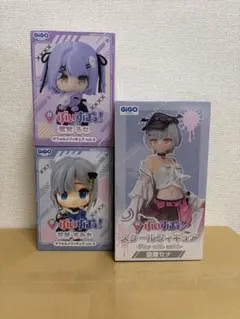 ぶいすぽっ！　フィギュア　紫宮るな　花芽すみれ　空澄セナ　3体セットGIGO限定