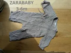 ZARA baby 花柄ロンパース 3-6m