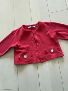 familiar 赤いカーディガン