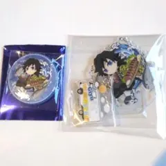 鬼滅の刃 togo 47 高知 冨岡義勇 缶バッジ アクスタ セット