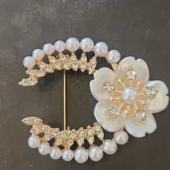 即日発送 新品 ブローチ フォーマル 卒園式 卒業式 入園式 入学式 桜パール