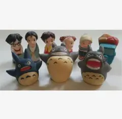 スタジオジブリ STUDIO GHIBLI となりのトトロ 指人形 9体セットのサムネイル