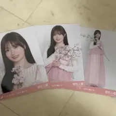 乃木坂46 生写真 一ノ瀬美空 桜カラーコーデ コンプ ② - メルカリ