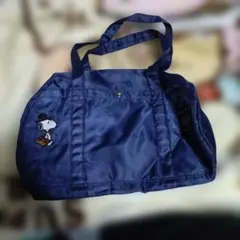 SNOOPY ネイビー バッグ