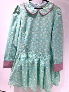 フェフェ　fafa リボン柄ワンピース