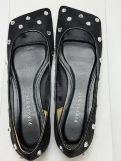 【美品】PIPPICHIC LINDA DIAMOND 5 フラットシューズ36のサムネイル