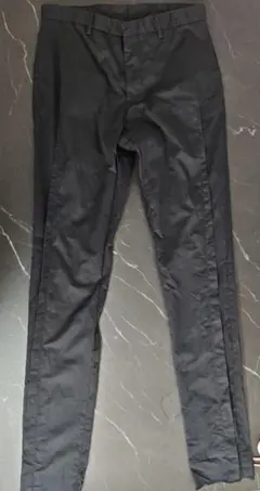 LANVIN ブラック パンツ 46　コレクション　ルカオッセン