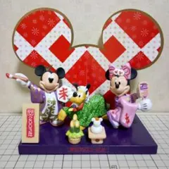 ディズニー　置物　お正月