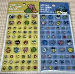 バンダイ たまごっち　DROP BLOCK SEAL シール2枚　タイルシール