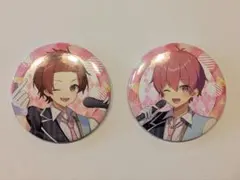 背伸び　りうら　ないこ　缶バッジ