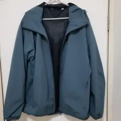 GU ウインドプルーフシェルパーカー　 ブルー　XLサイズ