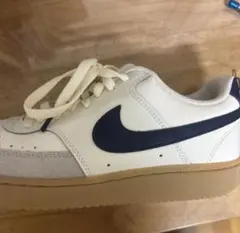 スニーカーNike コートビジョン LO US 10 ホワイト/ネイビー