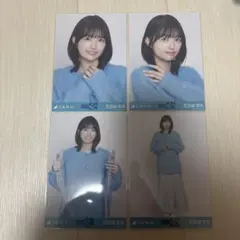 乃木坂46 五百城茉央 生写真 ニット×ロングデニムスカート タチウオ