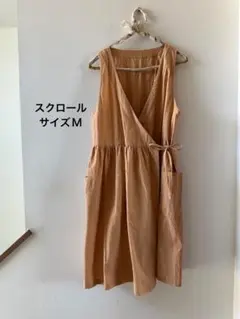 スクロール ノースリーブワンピース Mサイズのサムネイル