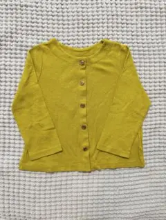 PETIT BATEAU カーディガン 24m/86cm マスタード
