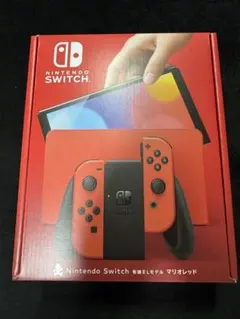 【新品未使用】Nintendo Switch 有機ELモデル マリオレッド
