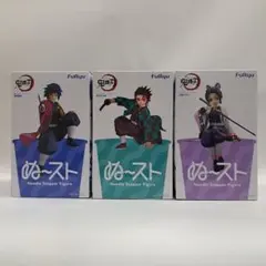 鬼滅の刃 ぬーどるストッパーフィギュア 3体セット - メルカリ