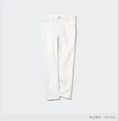 ユニクロウルトラストレッチスキニーフィットカラージーンズ オフホワイト S