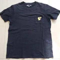 ポケモン ピカチュウ Tシャツ 黒
